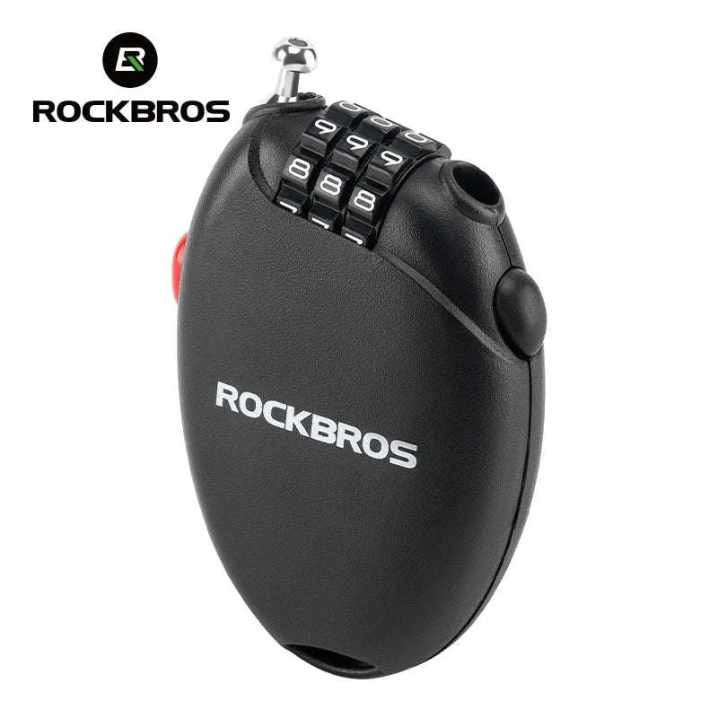 3-Digit Bicycle Cable Lock Steel Anti-Theft Helmet & Bike Lock-TL0956