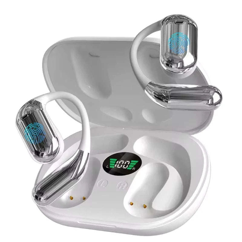 3‑in‑1 AI Translation Headset with Instant Multilingual Support-White / China Mainland