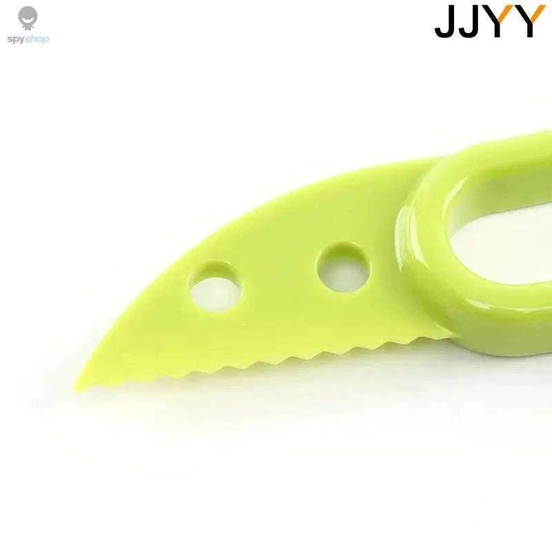 3-in-1 Avocado Slicer & Butter Cutter – Safe, Quick, Multi‑Purpose Prep Tool-Yellow