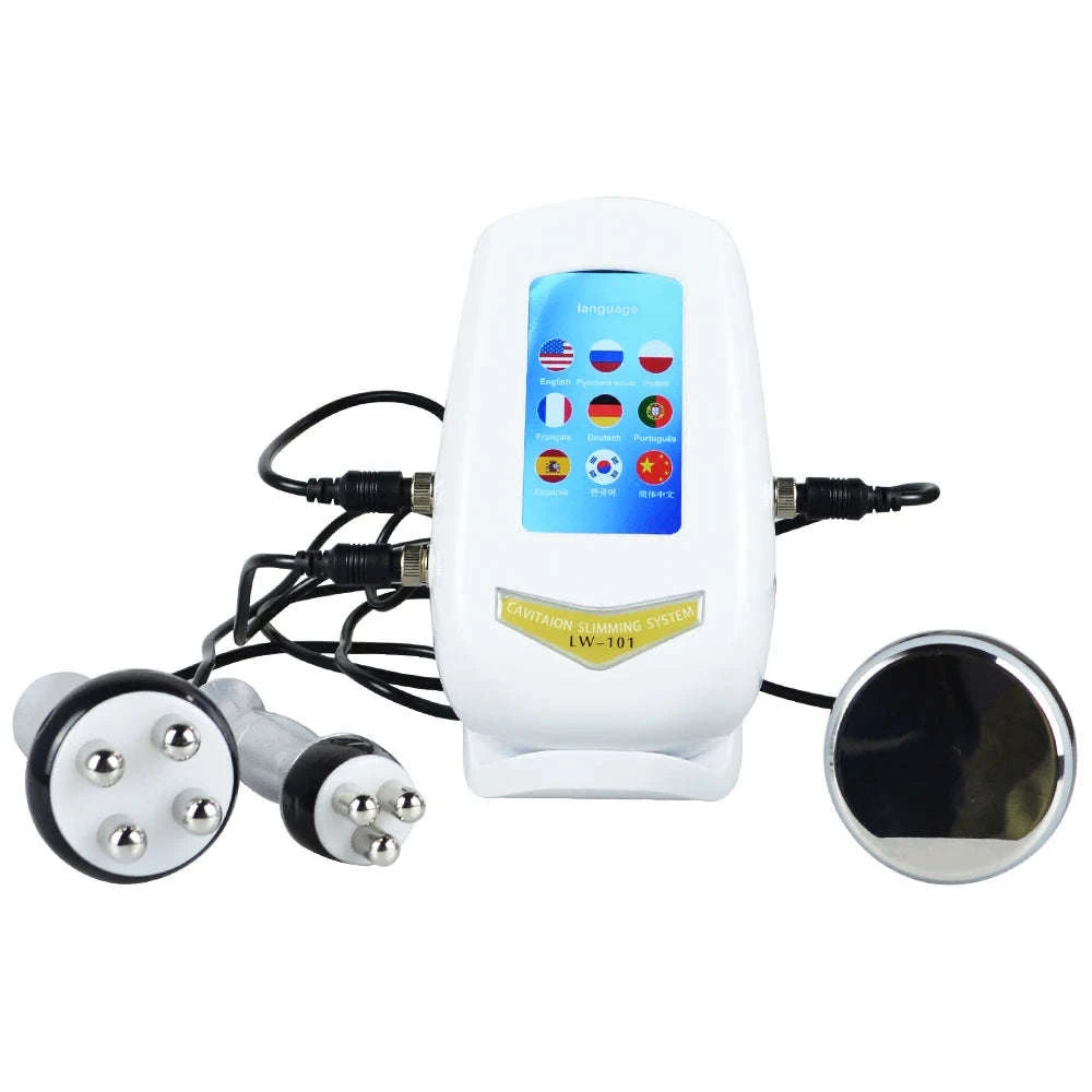 3-in-1 Beauty Body Slimming Massager Cavitation Machine-3 in 1 / spain