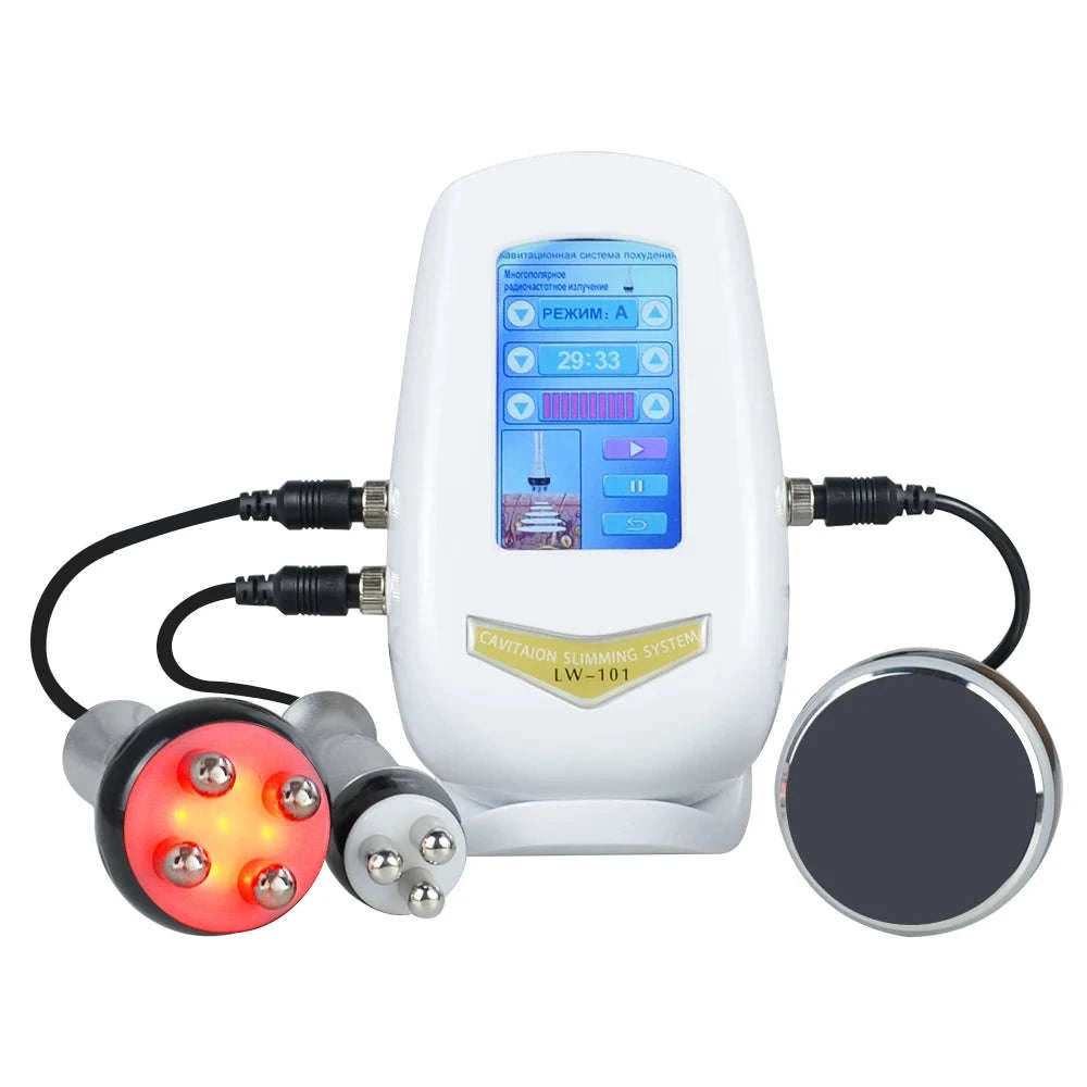 3-in-1 Beauty Body Slimming Massager Cavitation Machine-3 in 1 / spain