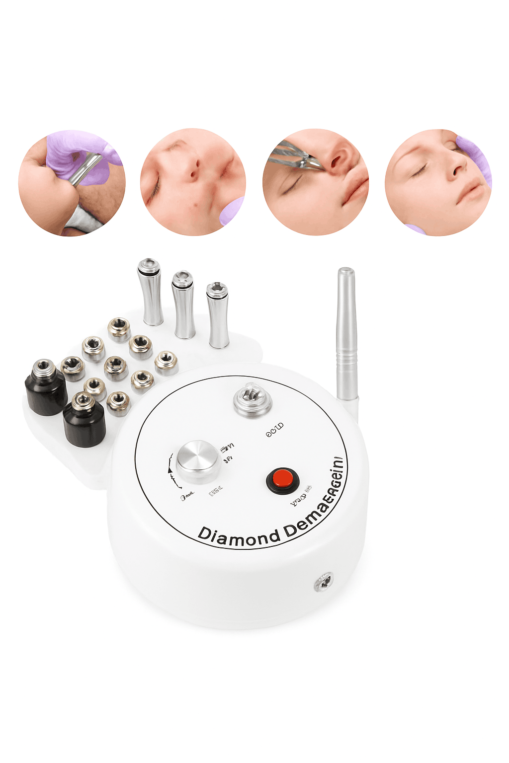 3-in-1 Facial Peeling Deep Cleansing Device-3 in 1 White / US / United States