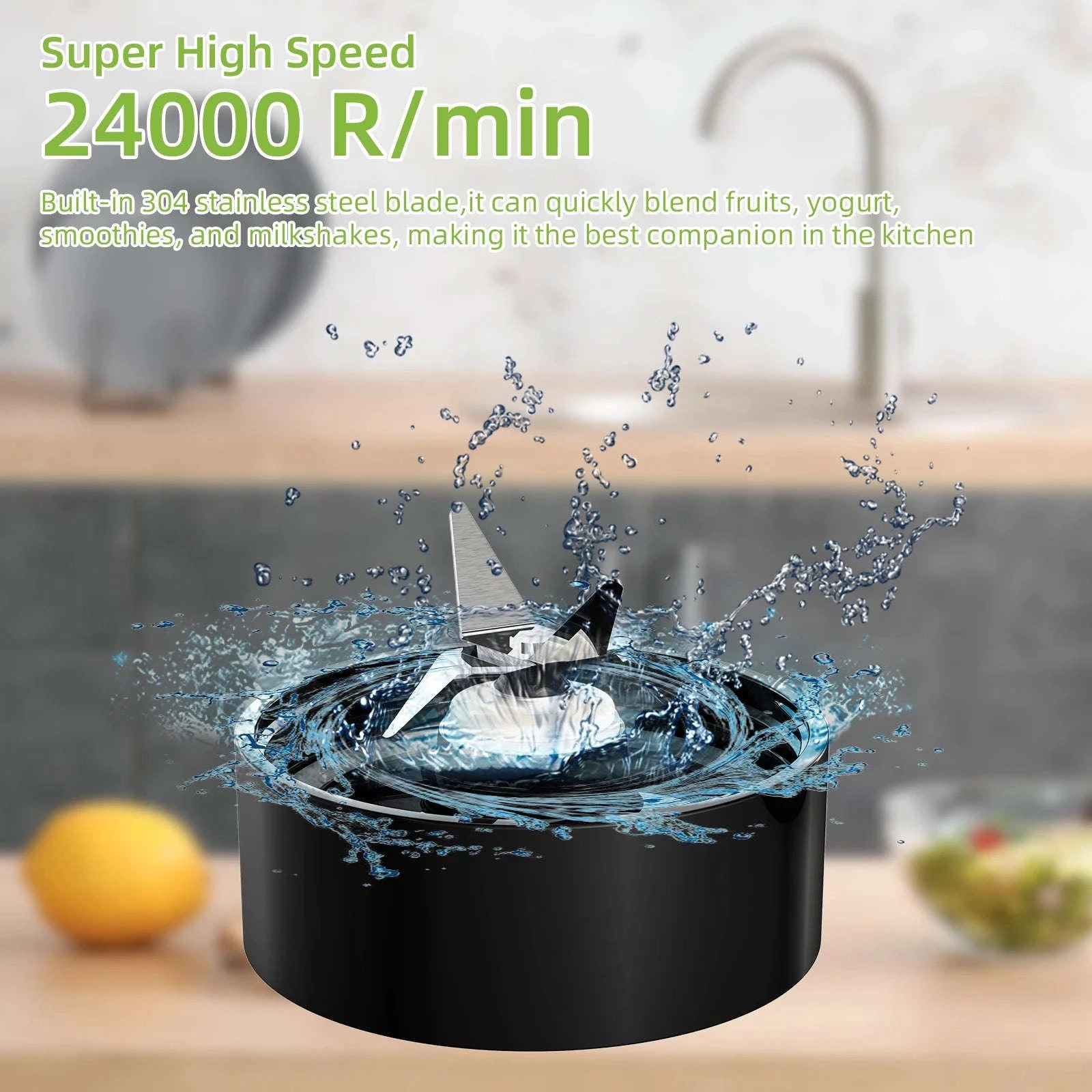 3-in-1 Food Processor 700W Blender, Chopper and Grinder-TB23M / US / United States