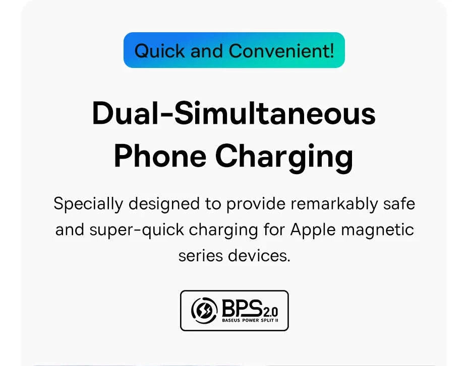 3-in-1 Magnetic Wireless Charger Stand for iPhone, AirPods, Watch-Add 24W EU Plug