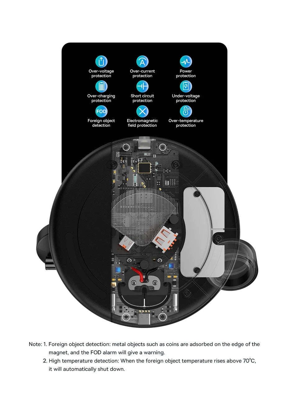 3-in-1 Magnetic Wireless Charger Stand for iPhone, AirPods, Watch-Add 24W EU Plug