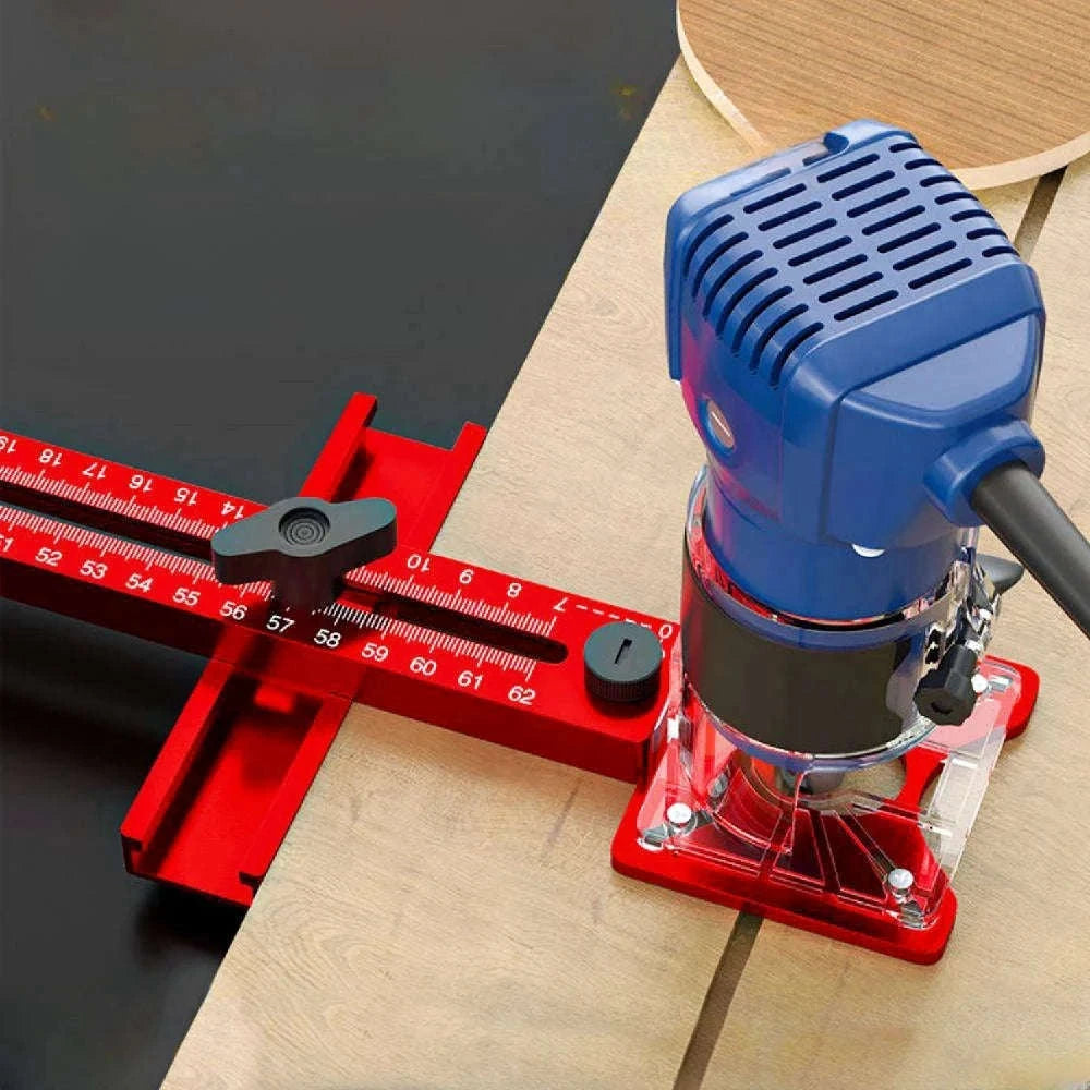 3-in-1 Router Milling Groove Bracket for Precision Cuts-Inch / 1Pcs