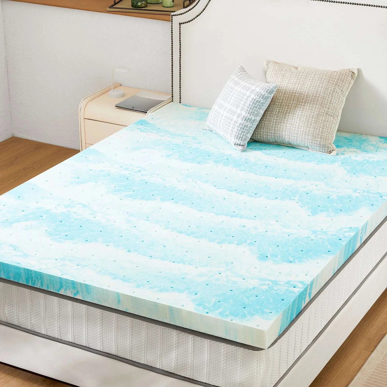 3 Inch Gel Memory Foam Mattress Topper Full Size Cooling Comfort-3ln Full / United States