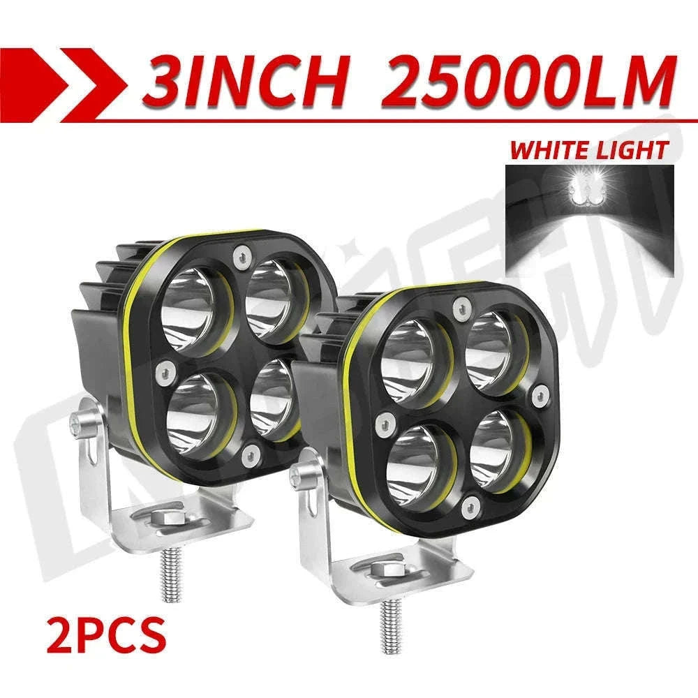 3 Inch LED Work Light 120W 12V/24V Combo Beam IP68-2PC   954H-Y