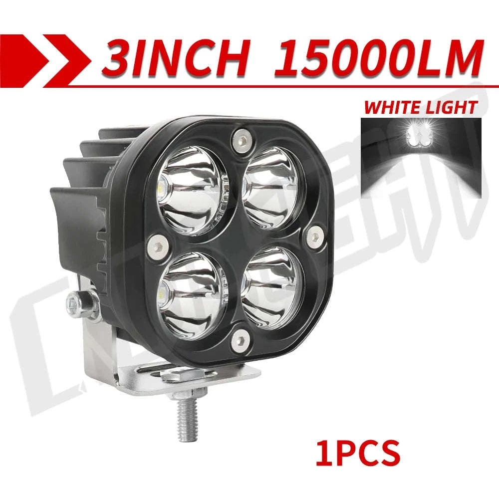 3 Inch LED Work Light 120W 12V/24V IP68 Combo Beam-1PC   954H-W