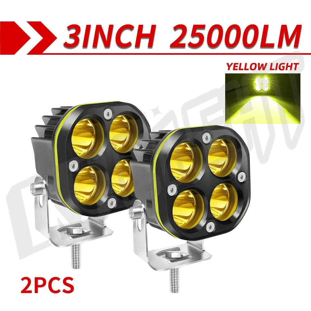 3 Inch LED Work Light 120W 12V/24V IP68 Combo Beam-1PC   954H-W