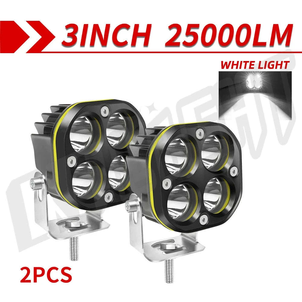 3 Inch LED Work Light 120W 12V/24V IP68 Combo Beam-1PC   954H-W