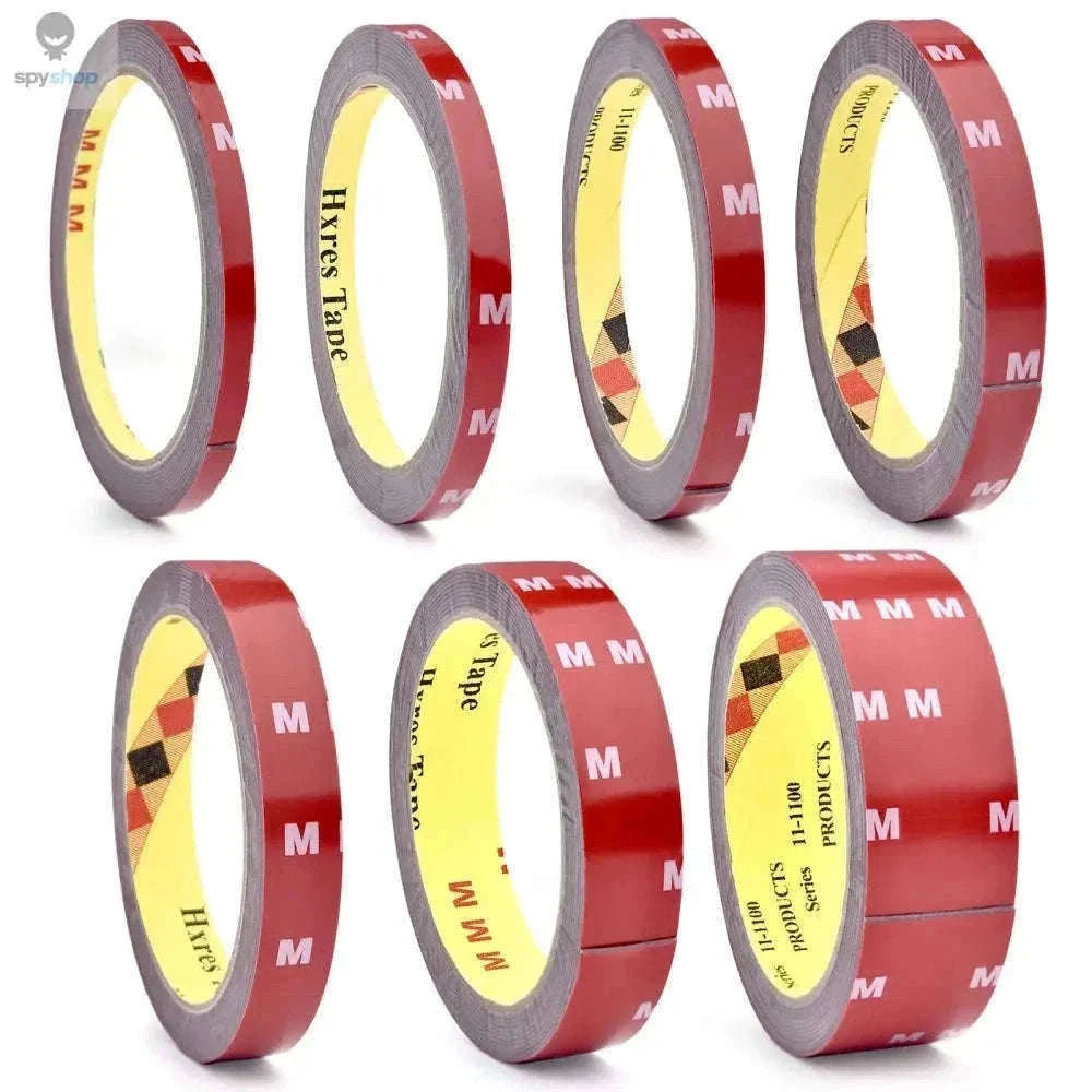 3-Meter Double-Sided Foam Tape for Automotive and Home Use-8mm