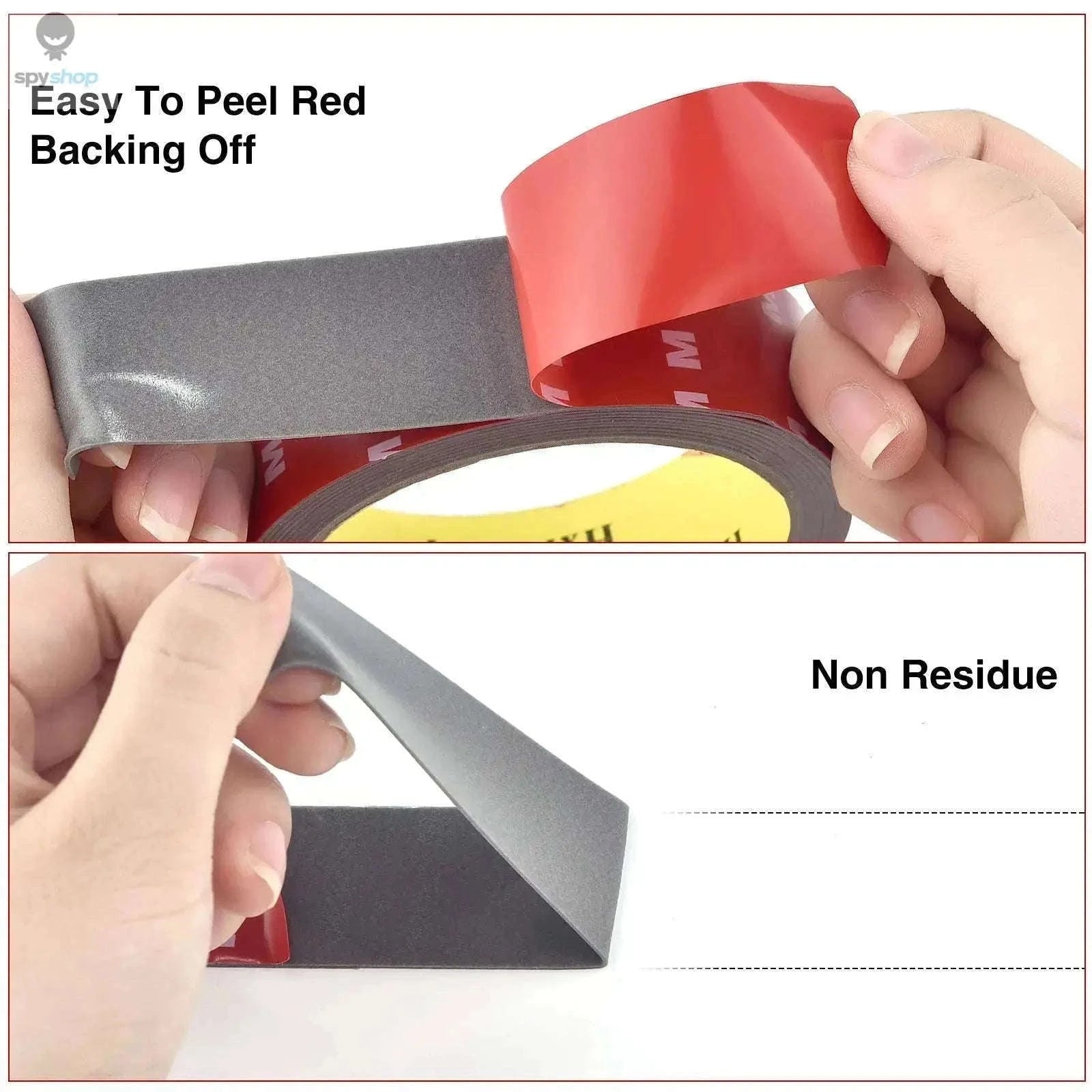 3-Meter Double-Sided Foam Tape for Automotive and Home Use-8mm