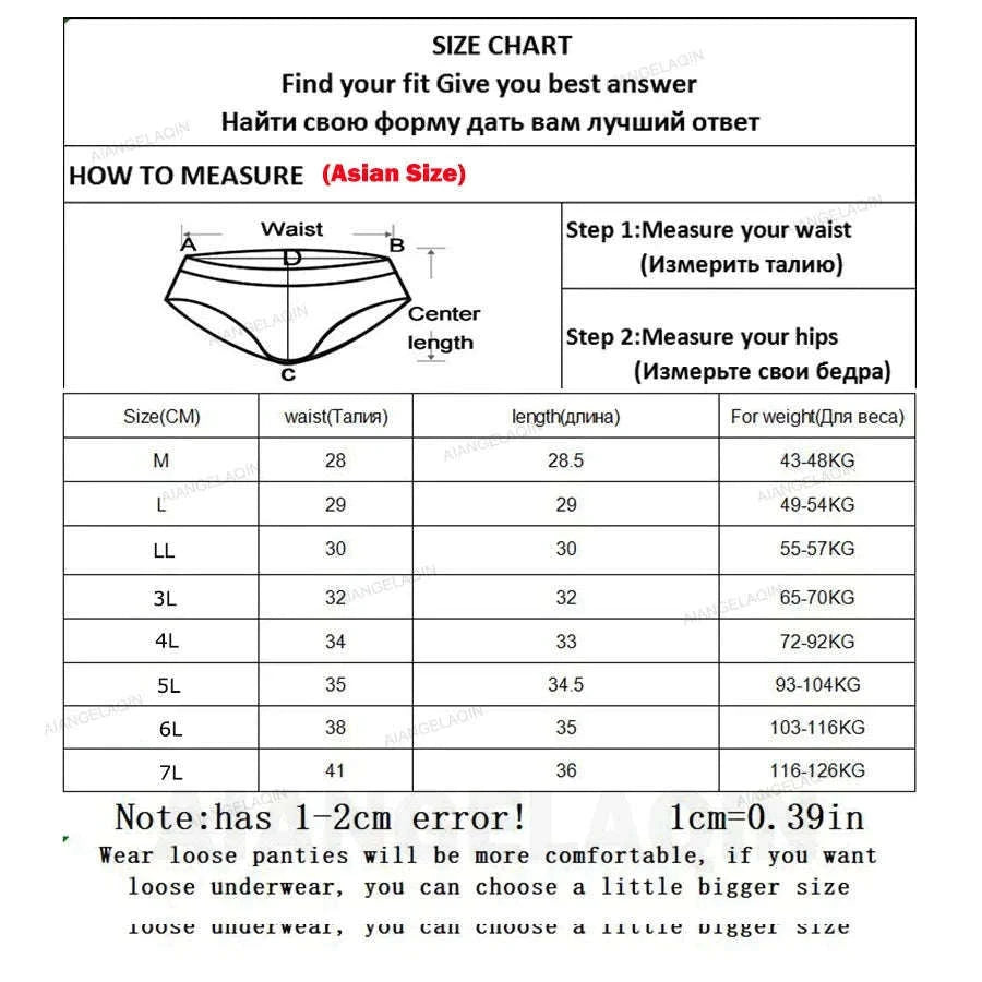3-Pack High Waist Cotton Briefs for Women – Soft Breathable Plus Size Panties-11 / L / China Mainland|3pcs