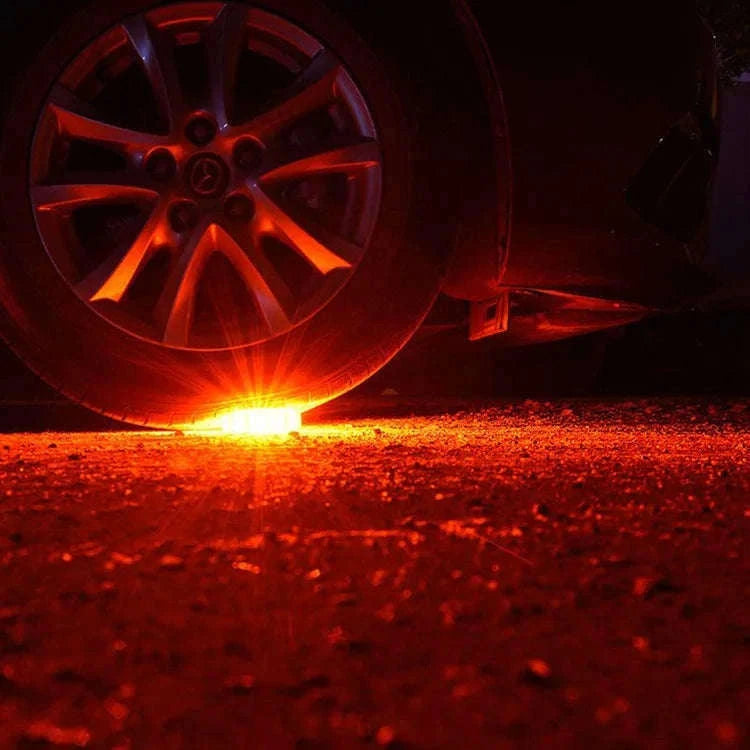3 Pack LED Road Flares Rechargeable Emergency Warning Lights-3 Pack Rechargeable