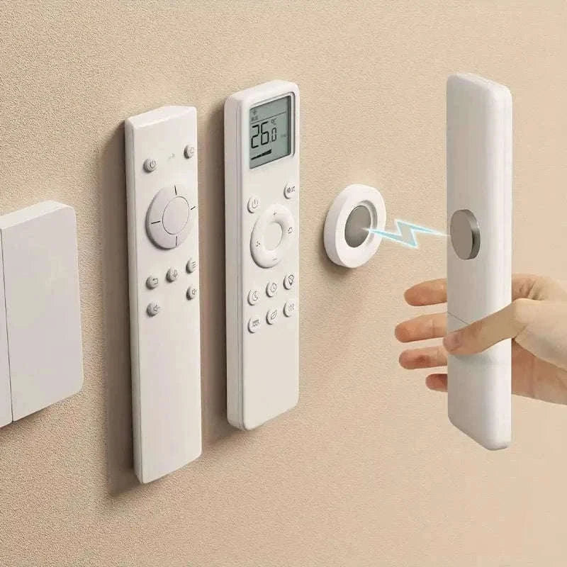 3-Piece Magnetic Remote Holder No-Drill Wall Organizer-3pcs