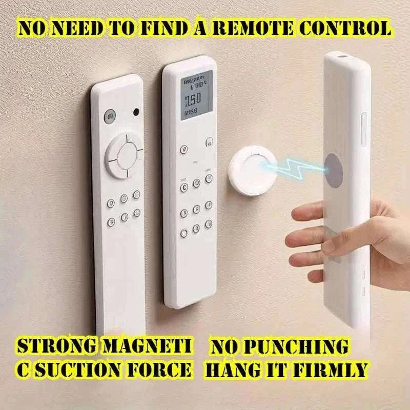 3-Piece Magnetic Remote Holder No-Drill Wall Organizer-3pcs