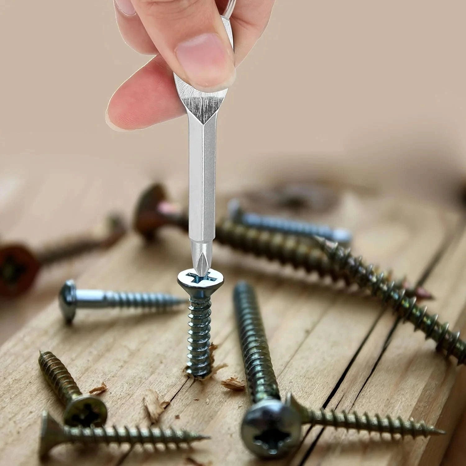 3‑Piece Mini Portable Screwdriver Set and Multifunctional Wrench Keychain-3pcs