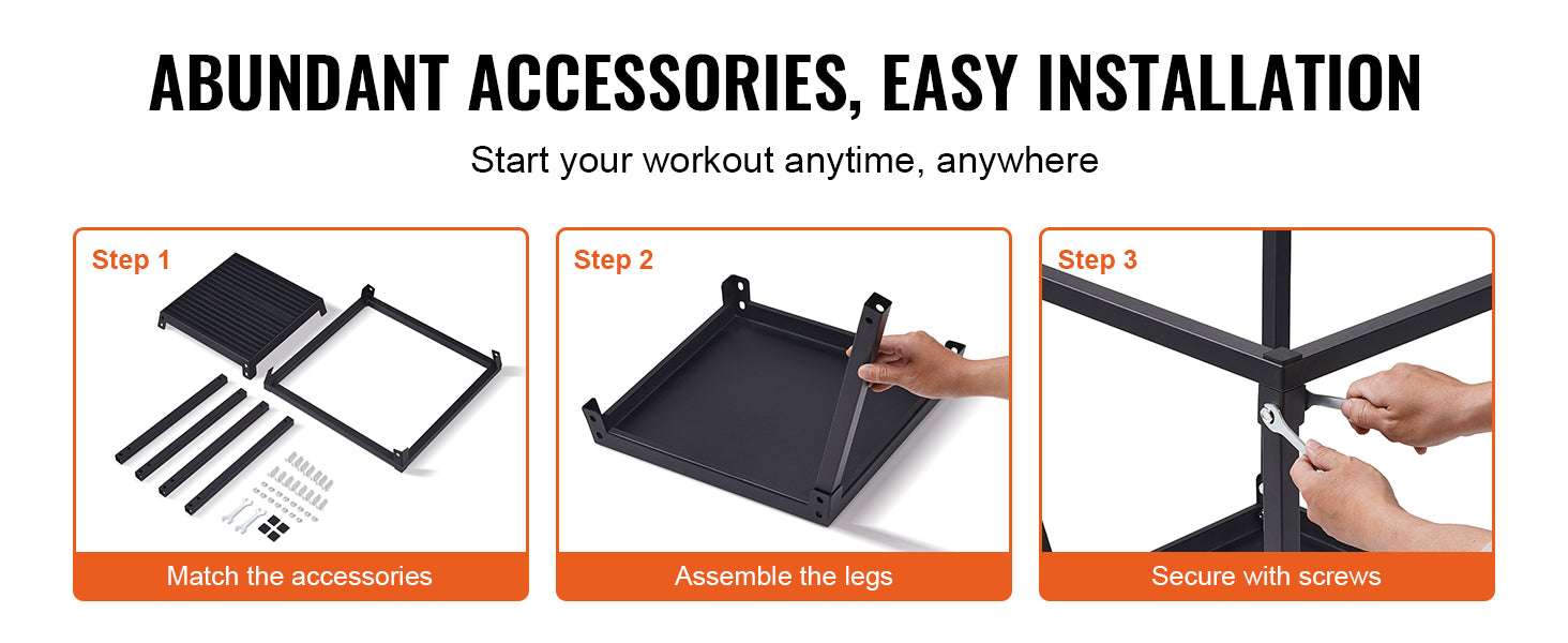 3-Piece Plyometric Jump Box Set 12/18/24 Inch Anti-Slip Steel Platform-3pcs black / United States