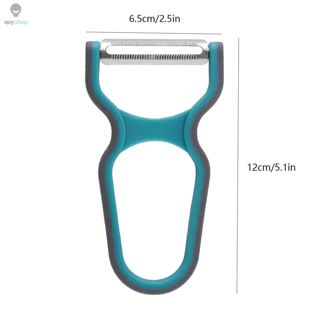 3-Piece Stainless Steel Vegetable Peeler Set – Ergonomic, Sharp, Multi-Use-3  pcs Color Random