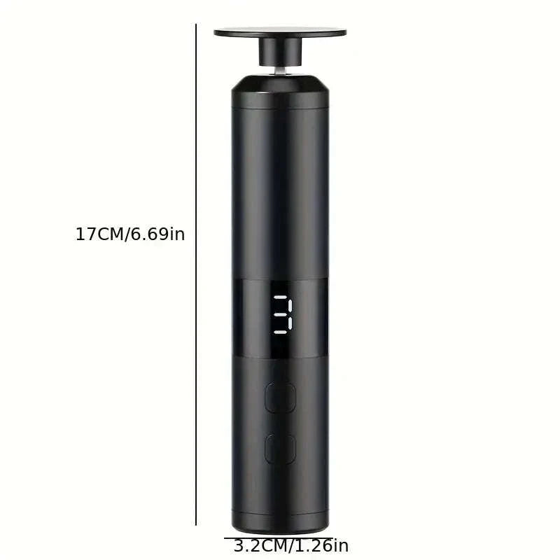 3-Speed LCD Foot and Hand Care Tool with 16 Interchangeable Heads-Light Grey