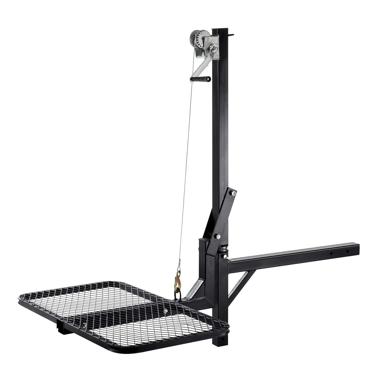 300 lbs Hitch-Mounted Deer Hoist with Platform & 2" Receiver-300lbs / france