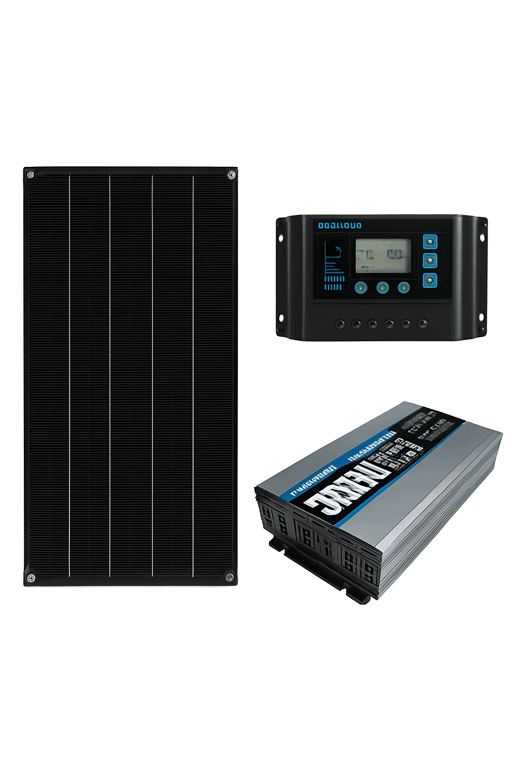 30000W Solar Power System Kit with 800W Panel & 2200W Inverter-12V 24V To 110V 60Hz