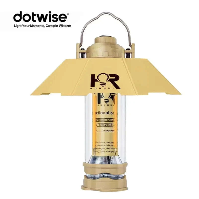 3000mAh Portable Waterproof Camping Lantern-storage bag