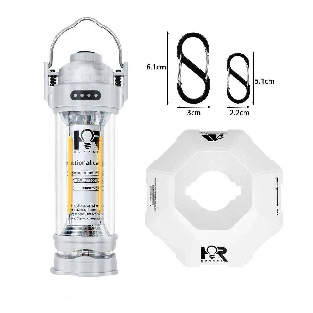 3000mAh Portable Waterproof Camping Lantern-storage bag