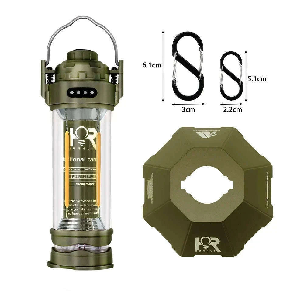 3000mAh Portable Waterproof Camping Lantern-storage bag