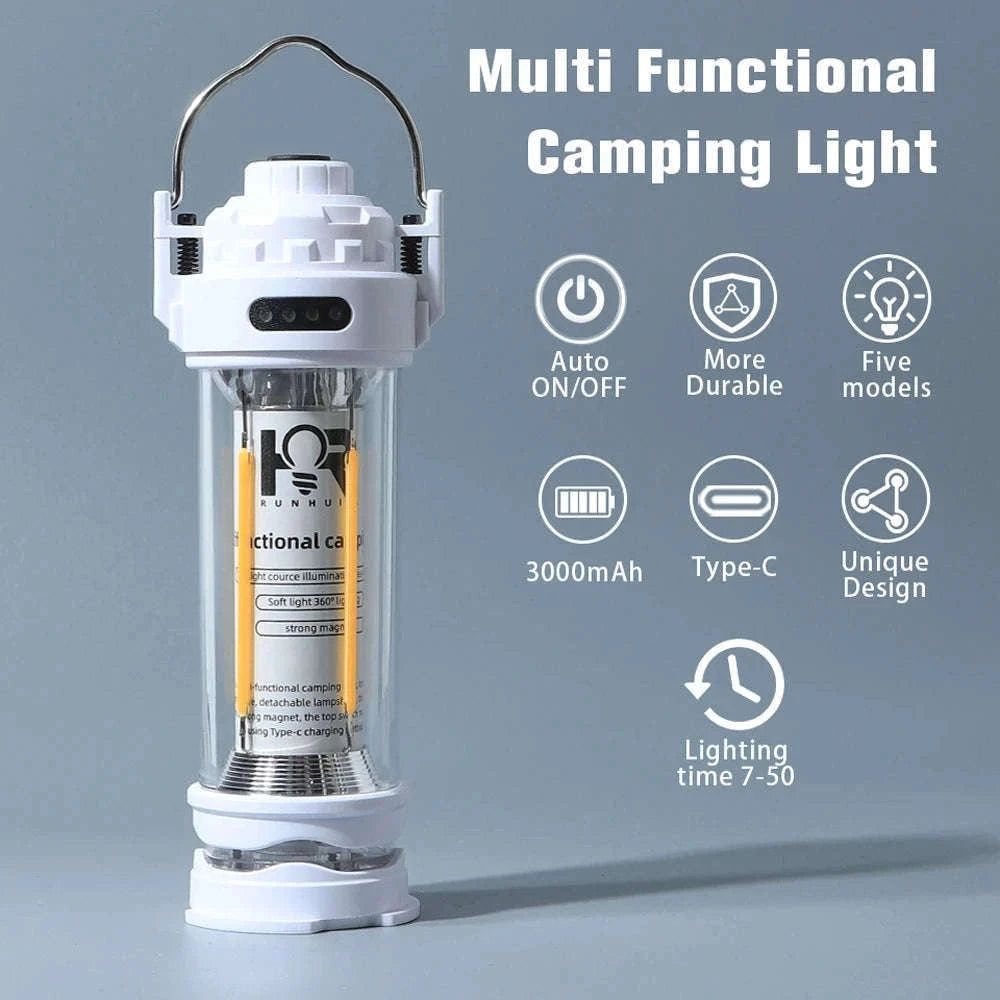3000mAh Portable Waterproof Camping Lantern-storage bag