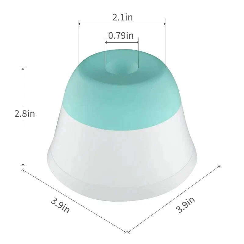 3000RPM Mini Vortex Mixer for Ink, Liquids and Pigments-Black and white / 220V / EU Plug