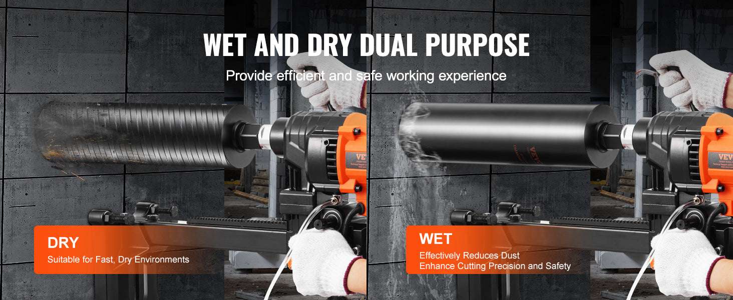 3000W Concrete Core Drill Rig Wet & Dry Diamond Drilling Machine-3500W 300mm / CZECH REPUBLIC