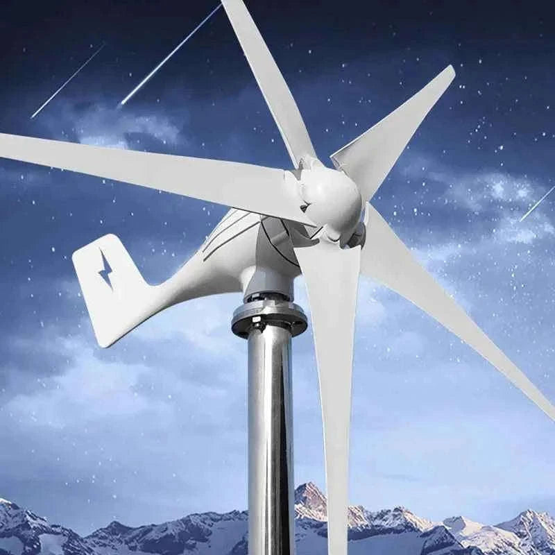 3000W Wind Turbine Generator with MPPT Controller for Off-Grid Home System-Free MPPT Controller / 3000W / China Mainland|12V