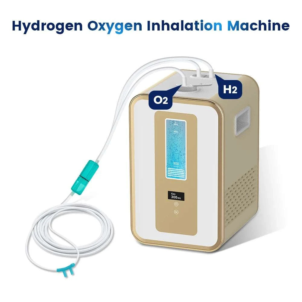 300ml Hydrogen Inhalation Machine with Dual Outlet & Timer Control-US