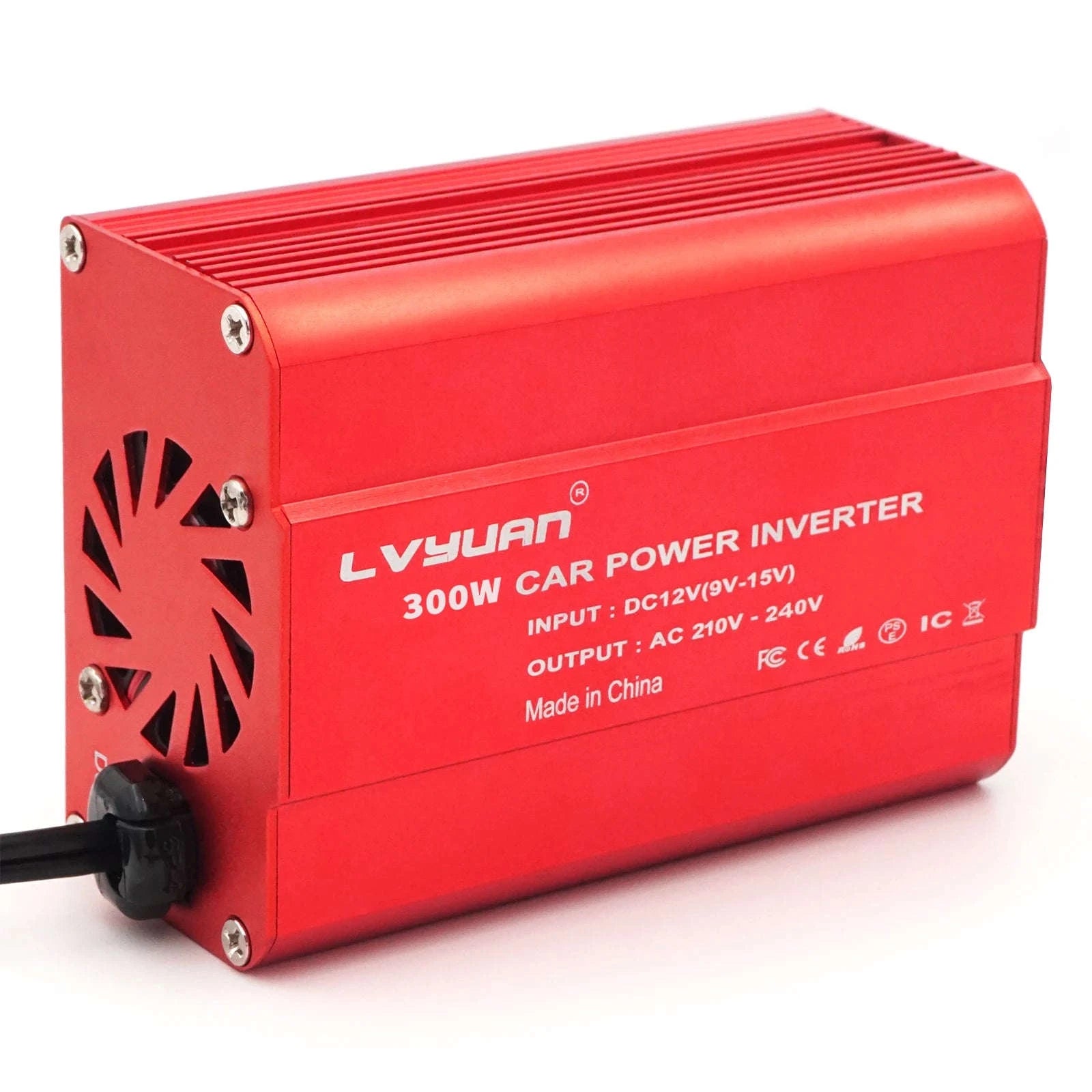300W 12V to 220V Car Power Inverter with Dual USB and EU Socket-EU Socket / Poland