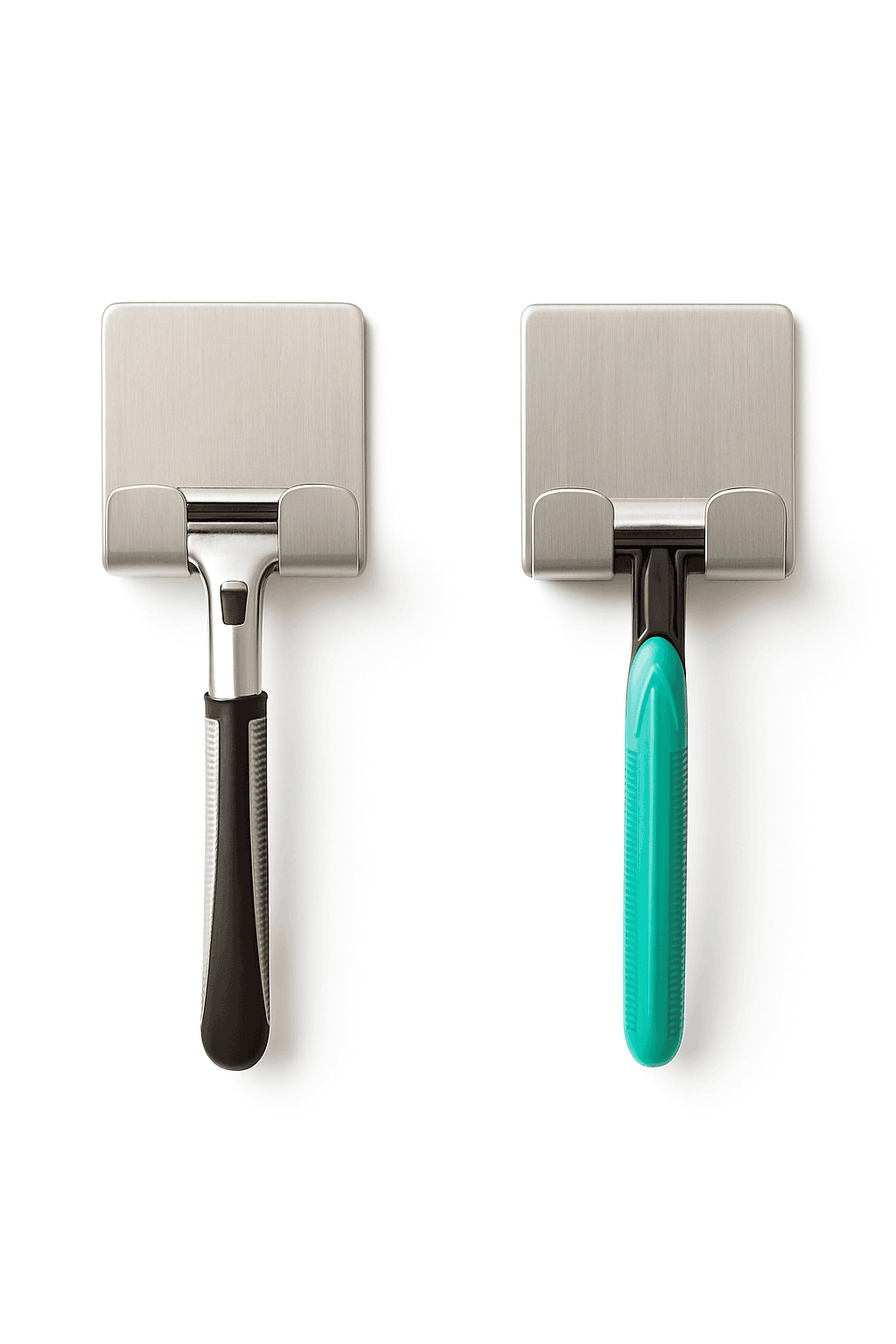 304 Stainless Steel Razor Holder Stand for a Tidy Bathroom-2pcs