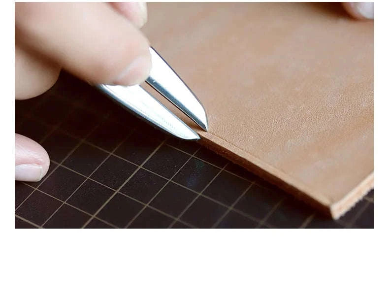 304 Stainless Steel Wing Divider for Leather Craft Precise Marking Tool-1 Pc / United States