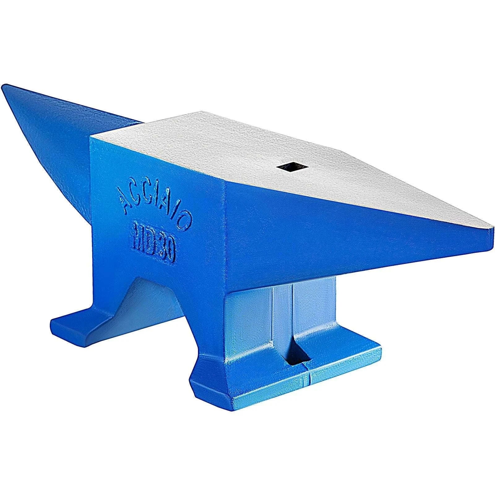 30kg Steel Blacksmith Anvil with Dual Horns & Hardy Hole-spain