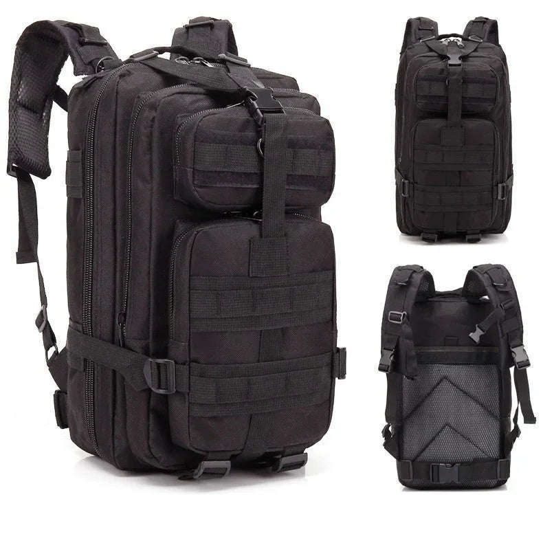 30L/50L Tactical Backpack for Hunting, Hiking and Travel-50L Black