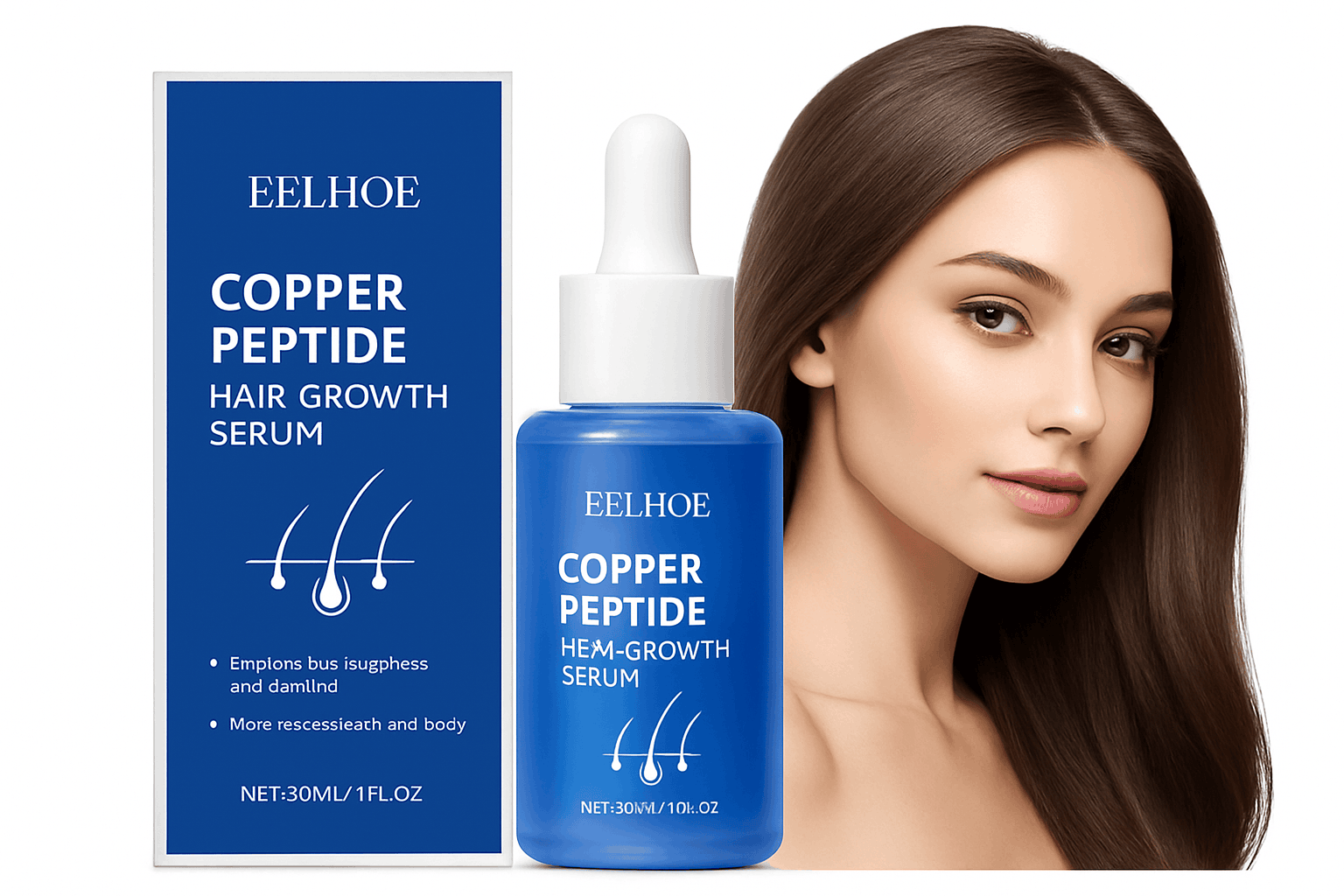 30ml Copper Peptide Hair Serum-2 Pcs / United States