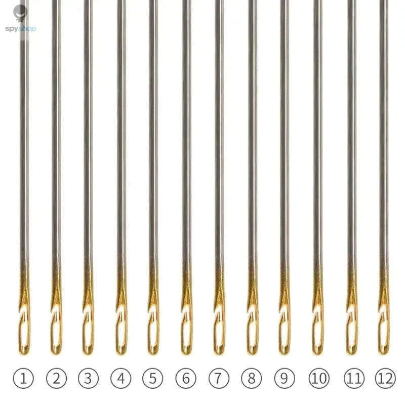 30pcs Automatic Self-Threading Sewing Needles for Easy Stitching-C with case (30pcs)