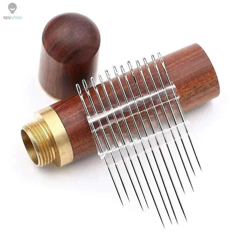 30pcs Automatic Self-Threading Sewing Needles for Easy Stitching-C with case (30pcs)
