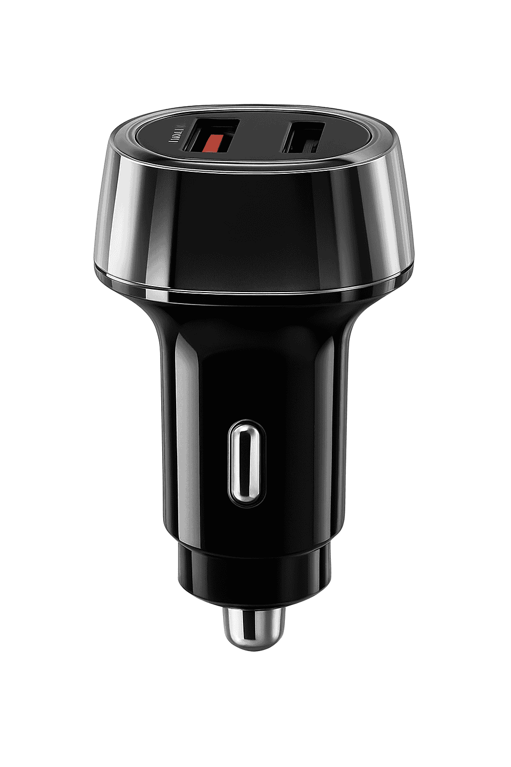 30W Car Charger with Built-In GPS Tracker and Find My Support-iOS and Android
