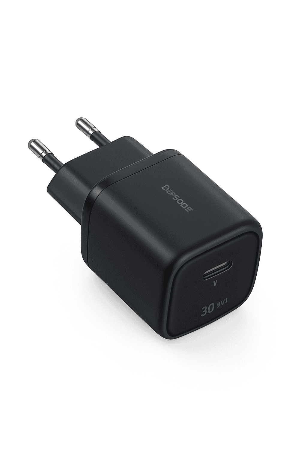 30W GaN USB-C Fast Charger PD 3.0 for iPhone & Tablets-EU Plug White