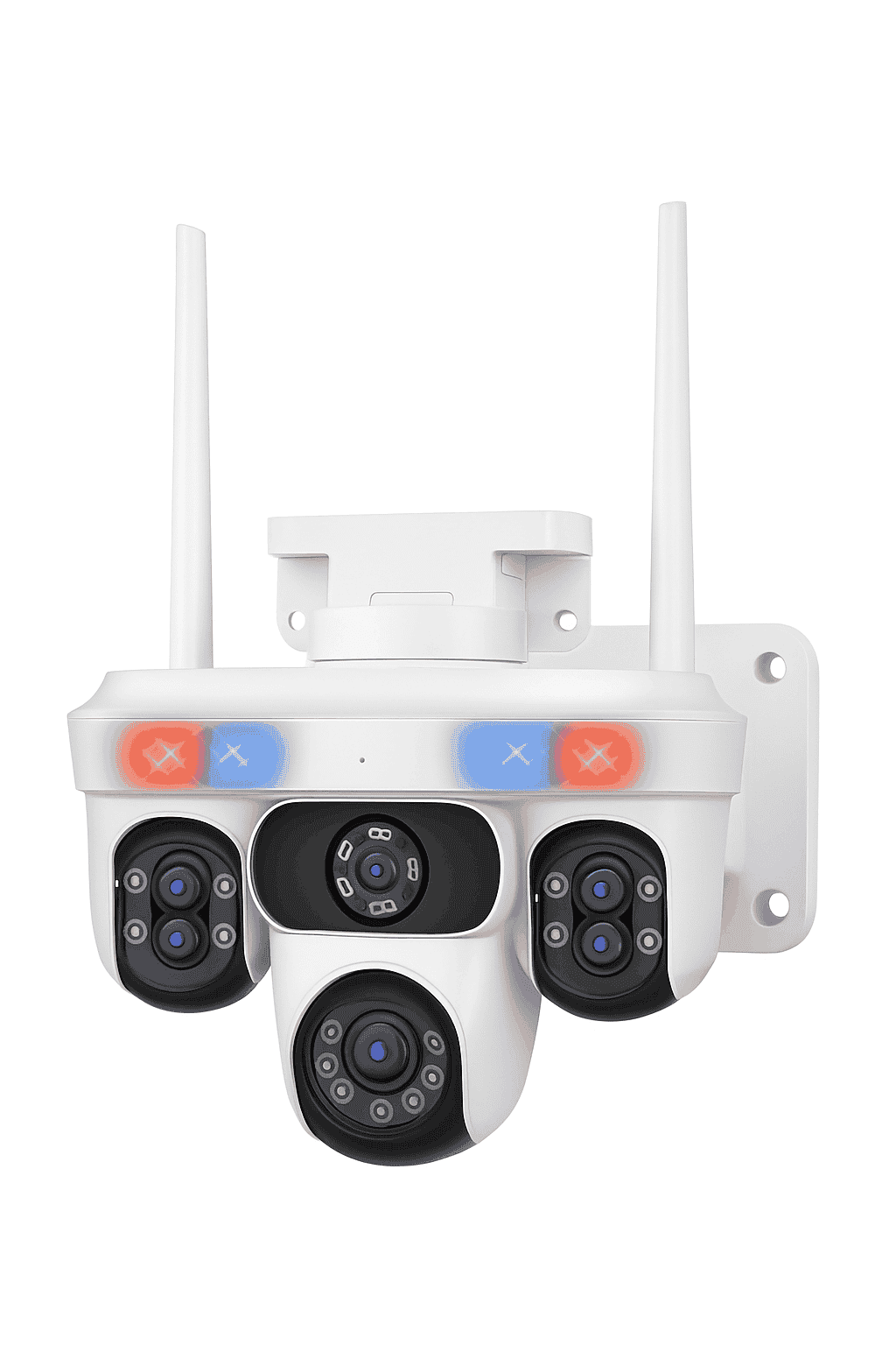30x Optical Zoom PTZ Security Camera with 4-Area View-35MP WIFI No Card / Poland