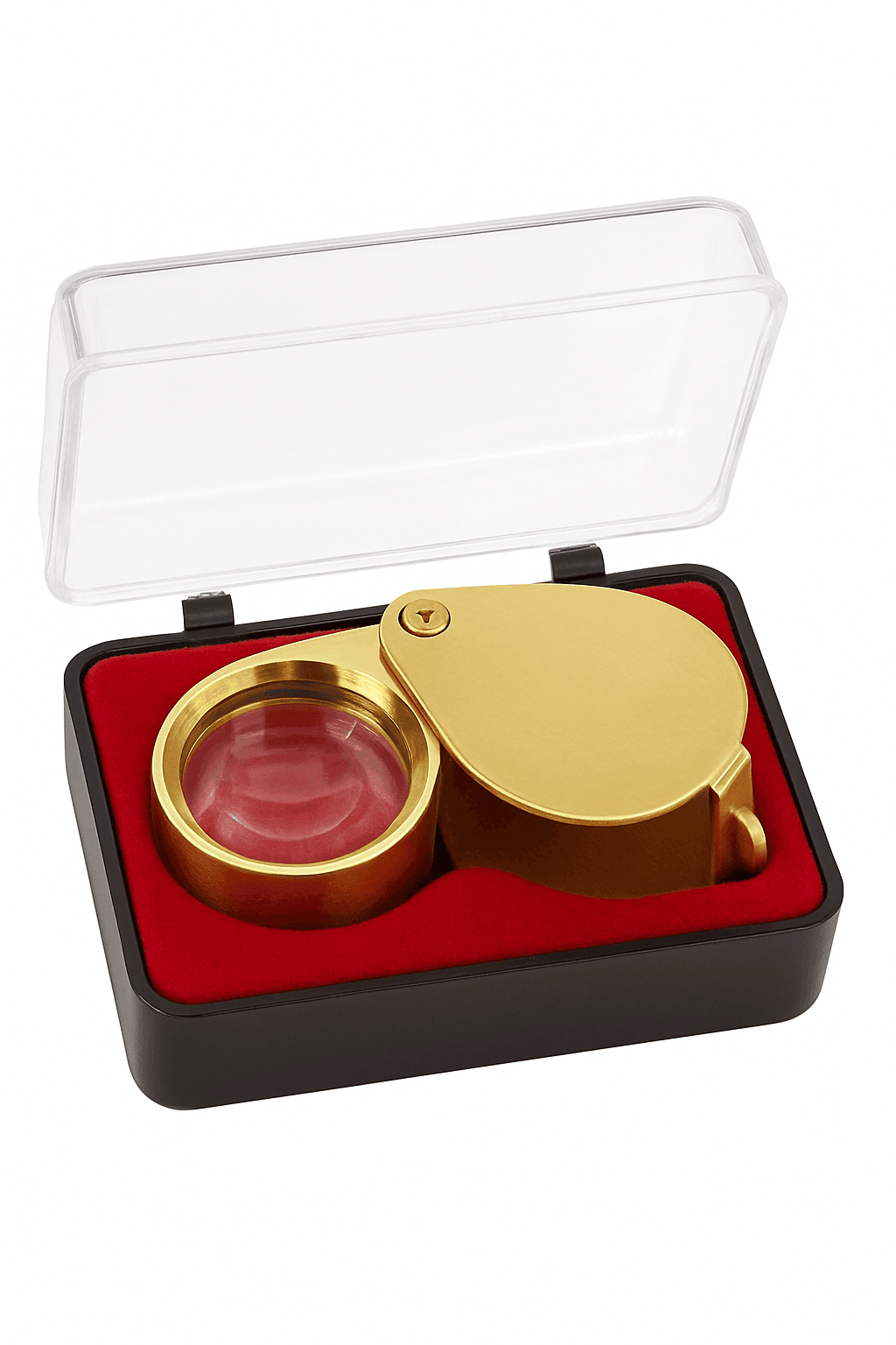 30X Pocket Jewelry Loupe for Jewelry, Coins, Stamps and Watches-Silver