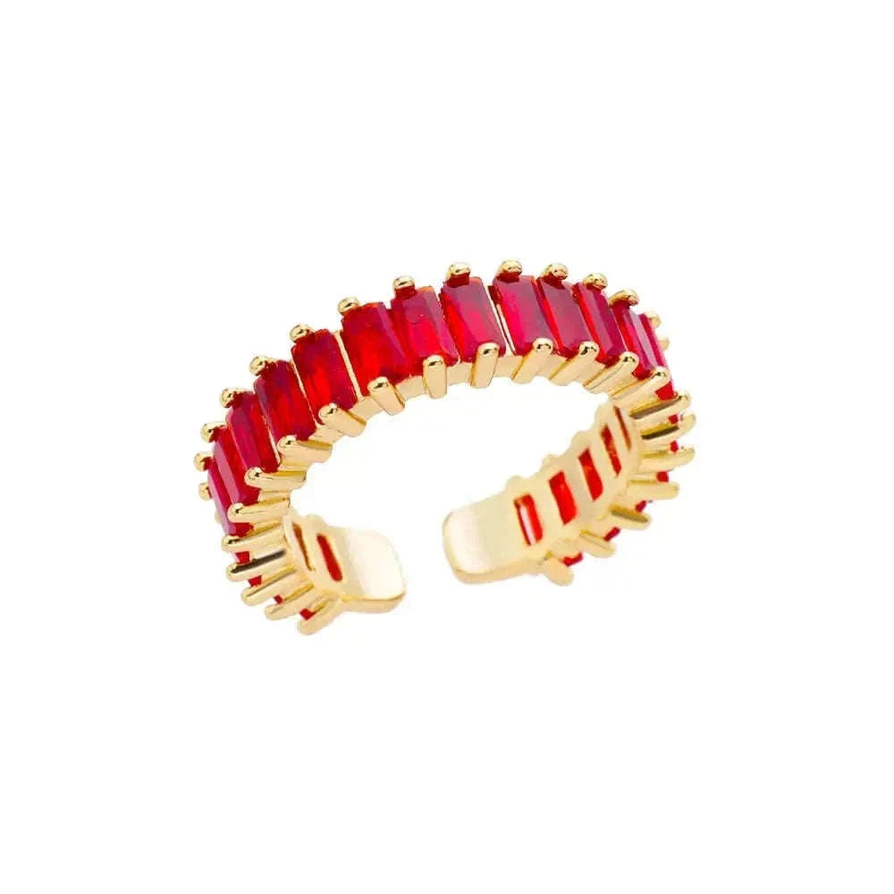 316L Stainless Steel Gold Ring for Women and Couples-JZ3111P-4 / Diameter 17mm / Gold color