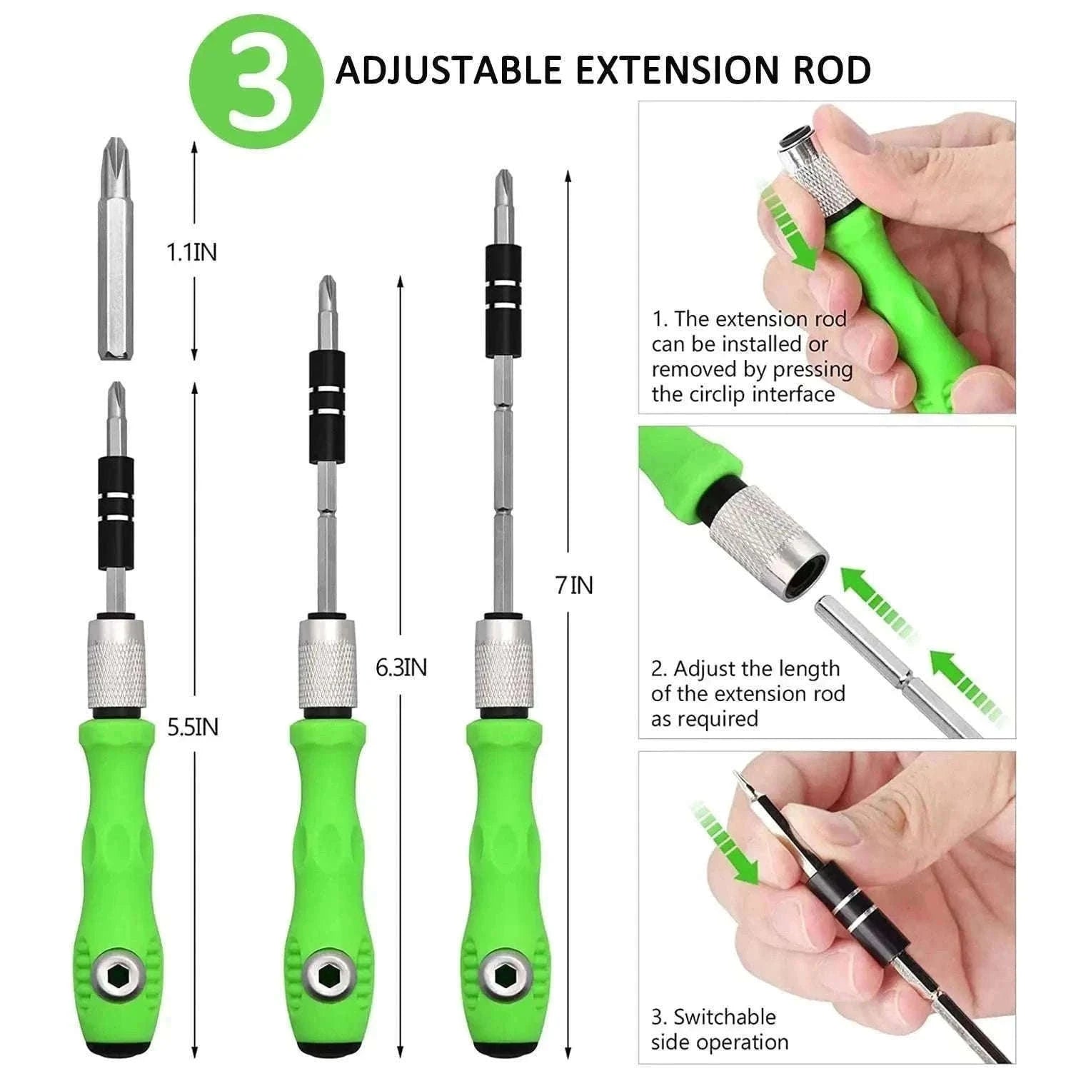 32-in-1 Multifunctional Screwdriver Set for Everyday Repairs-32 in 1