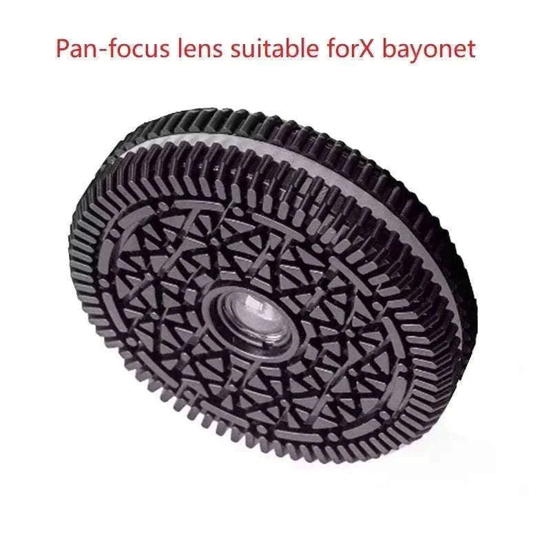 32mm F10 Free Focus Pancake Lens for Mirrorless Cameras-FX-Mount Black